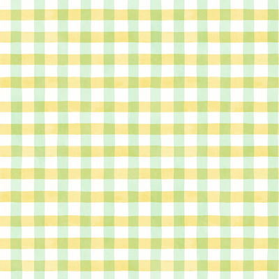 Spring Plaid Lemon Lime Wallpaper
